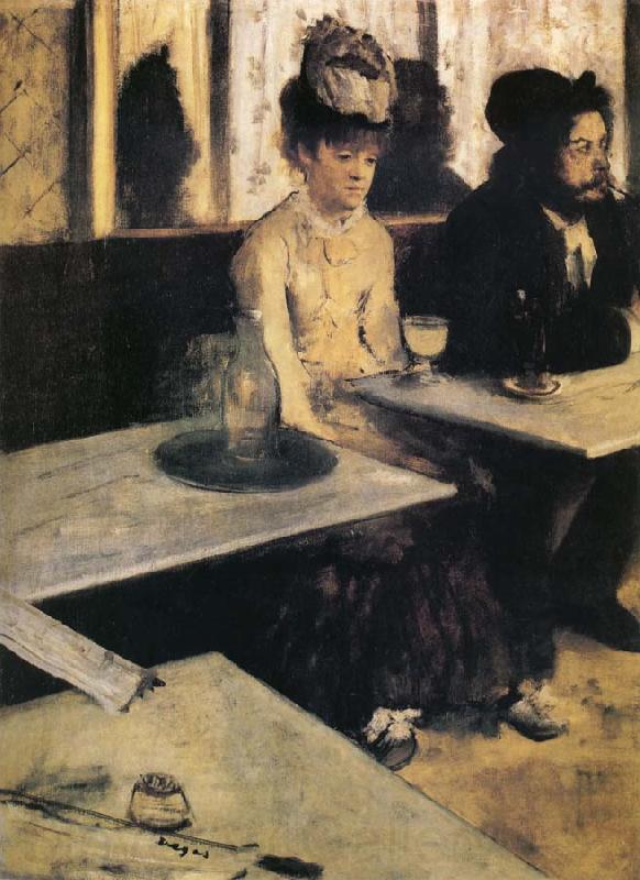 Edgar Degas Absinthe